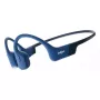 Belaidės sportinės ausinės su kaklo juosta Shokz OpenRun – kaulinis laidumas, Bluetooth, 20–20000 Hz, 33 m, mėlyna