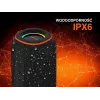 Nešiojamas stereo garsiakalbis TRACER XtremeBeat TWS — 15 W, IPX6, Bluetooth 5.3, 6 h, AUX/USB, mikrofonas