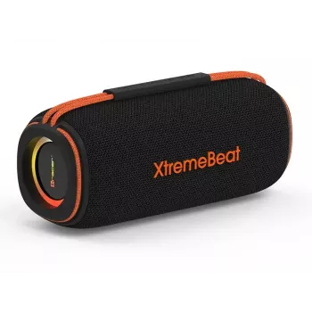 Nešiojamas stereo garsiakalbis TRACER XtraVox XL TWS BT RGB — 25W RMS, IPX6, Bluetooth 5.3, AUX, USB-A