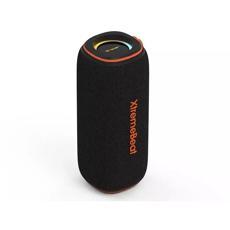 Nešiojamas stereo garsiakalbis TRACER XtraVox XL TWS BT RGB — 25W RMS, IPX6, Bluetooth 5.3, AUX, USB-A