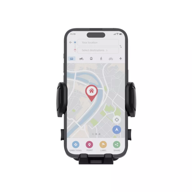 Trust Runo automobilinis laikiklis telefonui, juodas
