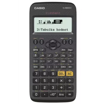 Mokslinis skaičiuotuvas CASIO FX-82CEX juodas, 12 skaitmenų ekranas