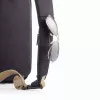 Antivagis kuprinė XDDESIGN Bobby Sling – juoda, vandeniui atspari, RFID kišenės, planšetinio kompiuterio skyrius, 4 L, 530 g