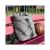 Kasdienė kuprinė XDDESIGN Urban Grey Fabric – 27 L, vandeniui atspari, 15,6 col. nešiojamojo kompiuterio skyrius, TSA spyna