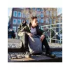 Kasdienė kuprinė XDDESIGN Urban Grey Fabric – 27 L, vandeniui atspari, 15,6 col. nešiojamojo kompiuterio skyrius, TSA spyna