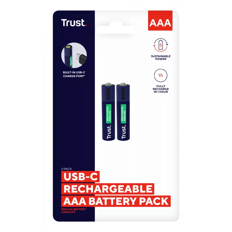 Trust 25585 įkraunama baterija AAA