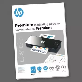 HP 9123 laminavimo maišeliai A4, 100 vnt., blizgūs, 80 mikronų