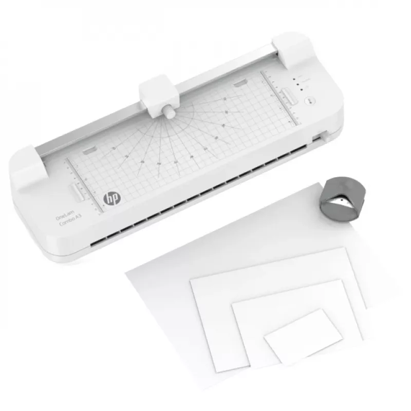 HP OneLam Combo A3 karštas laminatorius su pjovikliu 400 mm/min
