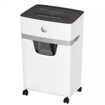 Popieriaus smulkintuvas HP OneShred 10MC, mikro pjūvis, 22 cm, 65 dB, baltas