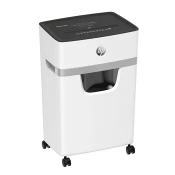 Popieriaus smulkintuvas HP OneShred 10MC, mikro pjūvis, 22 cm, 65 dB, baltas