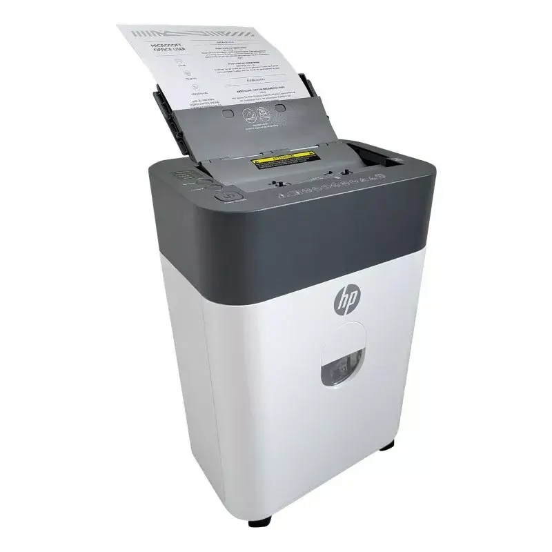 HP OneShred Auto 100CC popieriaus smulkintuvas, kryžminis pjovimas, 68 dB, 22 cm, baltas