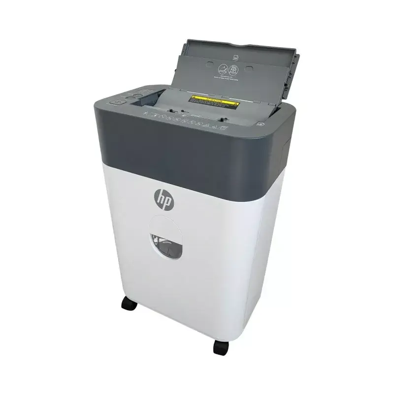 HP OneShred Auto 100CC popieriaus smulkintuvas, kryžminis pjovimas, 68 dB, 22 cm, baltas