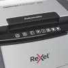 Rexel AutoFeed+ 90X popieriaus smulkintuvas kryžminis pjovimas 55 dB juoda, pilka
