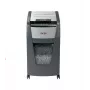 Rexel Optimum Auto+ 300X mikro smulkinimo popieriaus smulkintuvas, juoda/pilka