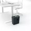 Popieriaus smulkintuvas REXEL Secure S5 – juostinis smulkintuvas, 5 lapų talpa, 6 mm pjūvis, 10 L krepšelis, P-2 saugumas, juodas