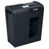 Popieriaus smulkintuvas REXEL Secure S5 – juostinis smulkintuvas, 5 lapų talpa, 6 mm pjūvis, 10 L krepšelis, P-2 saugumas, juodas