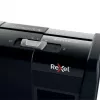 Popieriaus smulkintuvas REXEL Secure S5 – juostinis smulkintuvas, 5 lapų talpa, 6 mm pjūvis, 10 L krepšelis, P-2 saugumas, juodas