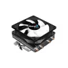 CPU aušintuvas AEROCOOL Air Frost 4 — 4 šilumos vamzdeliai, 90 mm ventiliatorius, TDP 125 W, aliumininiai radiatoriai, juodas