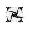 Aerocool DUO14 140 mm kompiuterio ventiliatorius su ARGB LED dvigubu žiedu, antivibracinėmis pagalvėlėmis, 6 kontaktų, juodas