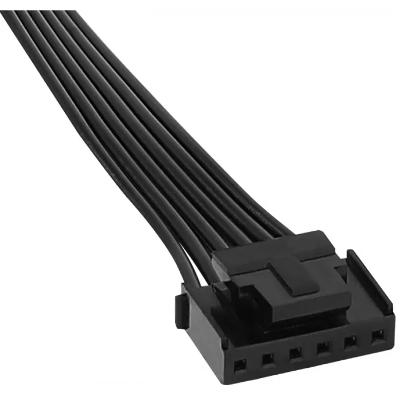 Aerocool DUO12PRO rinkinys 3x ventiliatorius 12 cm ARGB LED Dvigubas žiedas Antivibraciniai 6 kontaktai Juoda