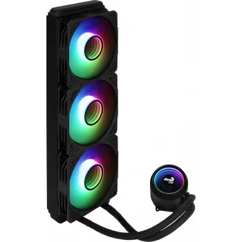 Aerocool MIRAGEL360 skysčio aušintuvas CPU 3x12cm ARGB ventiliatoriai TDP 550W juodas