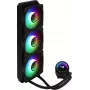Aerocool MIRAGEL360 skysčio aušintuvas CPU 3x12cm ARGB ventiliatoriai TDP 550W juodas