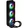 Aerocool MIRAGEL360 skysčio aušintuvas CPU 3x12cm ARGB ventiliatoriai TDP 550W juodas