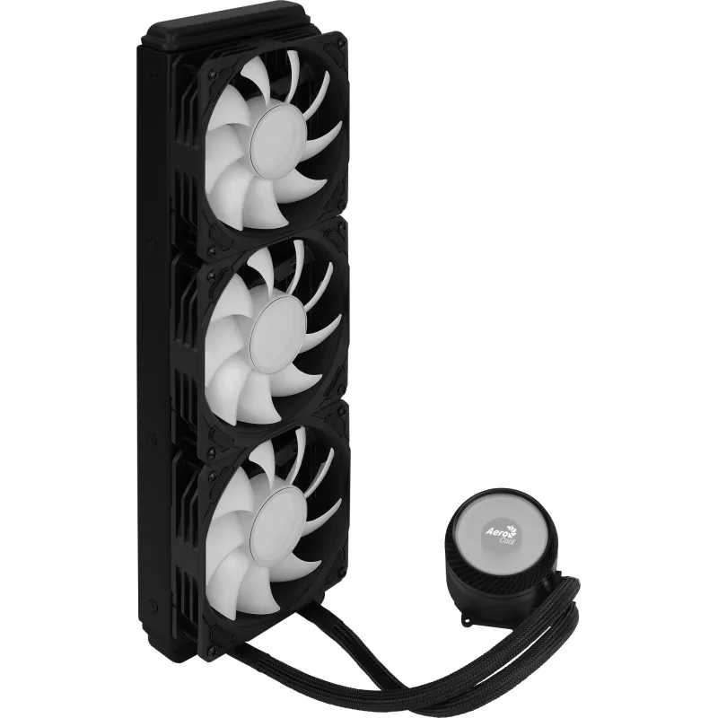 Aerocool MIRAGEL360 skysčio aušintuvas CPU 3x12cm ARGB ventiliatoriai TDP 550W juodas