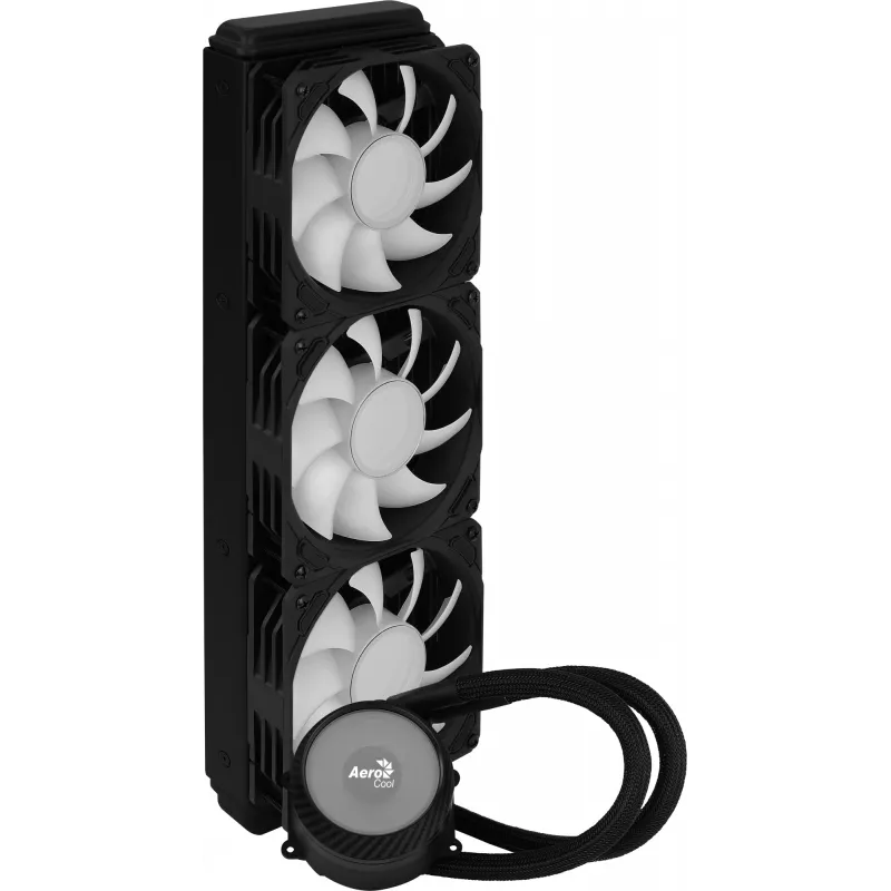 Aerocool MIRAGEL360 skysčio aušintuvas CPU 3x12cm ARGB ventiliatoriai TDP 550W juodas