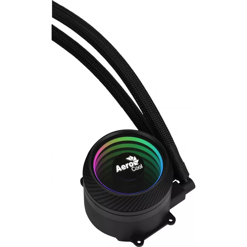 Aerocool MIRAGEL360 skysčio aušintuvas CPU 3x12cm ARGB ventiliatoriai TDP 550W juodas