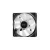 120 mm korpuso ventiliatorius DeepCool RF120 — Baltas/Juodas, 120×25 mm, 4-pin PWM, RGB LED, hidrodinaminis guolis