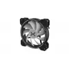 Korpuso ventiliatorius KRUX KRX0067 LUNAR 120 120mm ARGB, 1200 RPM, hidraulinis guolis, 12 V, 5 V LED, 3 kontaktų jungtis, antivibraciniai elementai