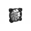 Korpuso ventiliatorius KRUX KRX0067 LUNAR 120 120mm ARGB, 1200 RPM, hidraulinis guolis, 12 V, 5 V LED, 3 kontaktų jungtis, antivibraciniai elementai