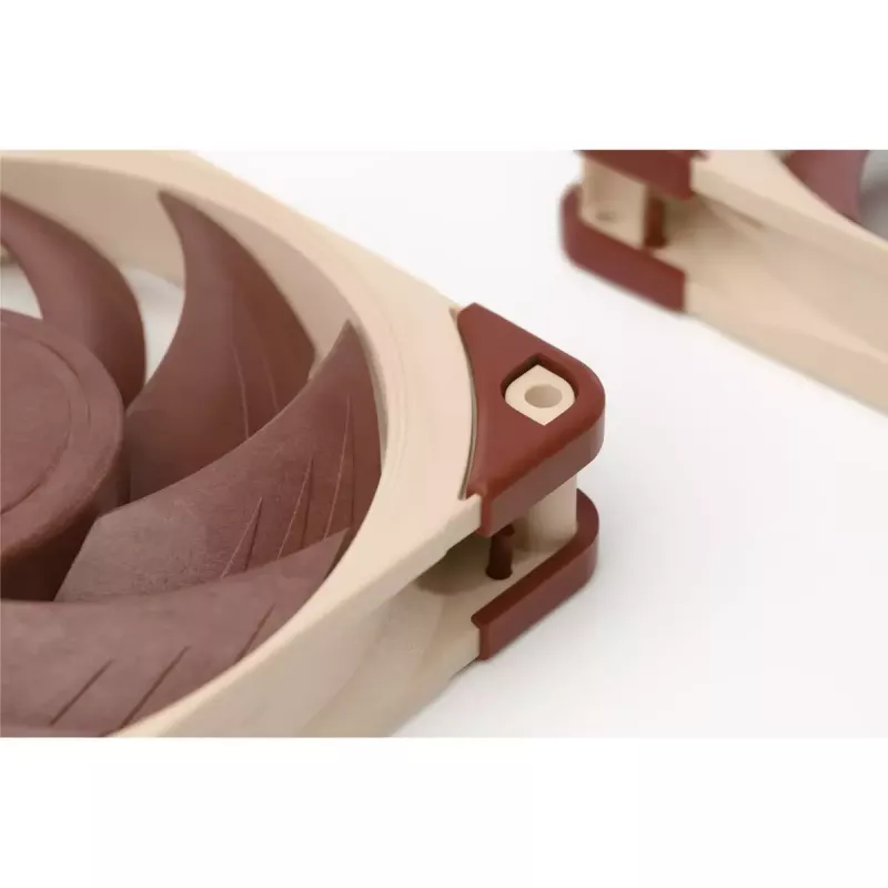 Ventiliatorius Noctua NF-A12x25 LS-PWM, 120×25 mm, 12 V 0,6 W, 4 kontaktų PWM, 450–1200 RPM, 55,7 m³/h, SSO guolis, 0,5 m laidas