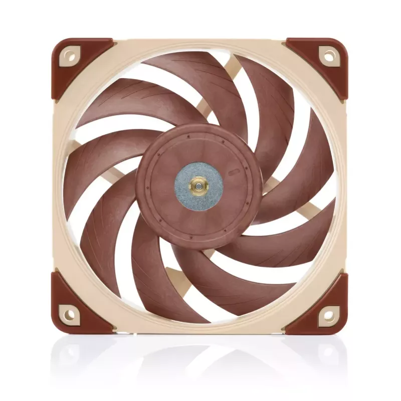 Ventiliatorius Noctua NF-A12x25 LS-PWM, 120×25 mm, 12 V 0,6 W, 4 kontaktų PWM, 450–1200 RPM, 55,7 m³/h, SSO guolis, 0,5 m laidas