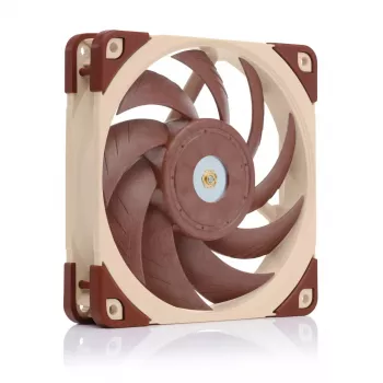Ventiliatorius Noctua NF-A12x25 LS-PWM, 120×25 mm, 12 V 0,6 W, 4 kontaktų PWM, 450–1200 RPM, 55,7 m³/h, SSO guolis, 0,5 m laidas