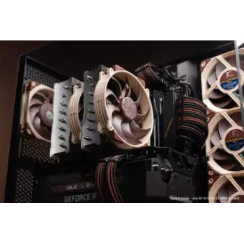Kompiuterio ventiliatorius Noctua NF-A14x25r G2 PWM 140 mm, 1250–1500 RPM, 155,6 m³/h, 19,7–24,8 dB, 12 V, 4 kontaktų