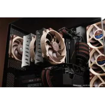 Ventiliatorius 14 cm PC Noctua NF-A14X25R G2 PWM, 140 x 25 mm, 12 V, 1500 RPM, 155,6 m³/h, 2,56 mmH2O