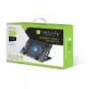 Techly stovas ir aušinimo pagalvėlė nešiojamam kompiuteriui iki 17,3 col.