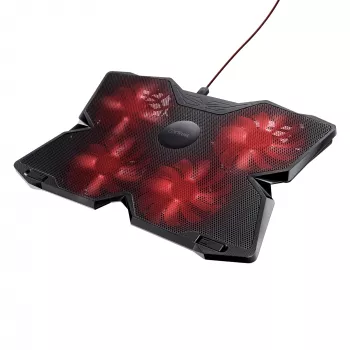Trust GXT 278 aušinimo padėklas nešiojamam kompiuteriui 43,9 cm (17,3 colio) Juodas