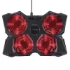 Trust GXT 278 aušinimo padėklas nešiojamam kompiuteriui 43,9 cm (17,3 colio) Juodas