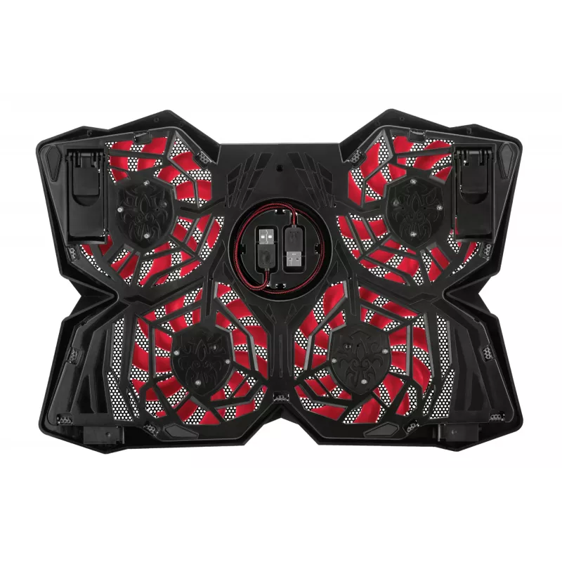 Trust GXT 278 aušinimo padėklas nešiojamam kompiuteriui 43,9 cm (17,3 colio) Juodas