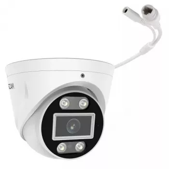 IP apsaugos kamera Foscam T5EP 5MP PoE kupolas, 3072×1728, 4 mm objektyvas, PoE (IEEE 802.3af), IP66, naktinis matymas 20 m, microSD iki 256 GB