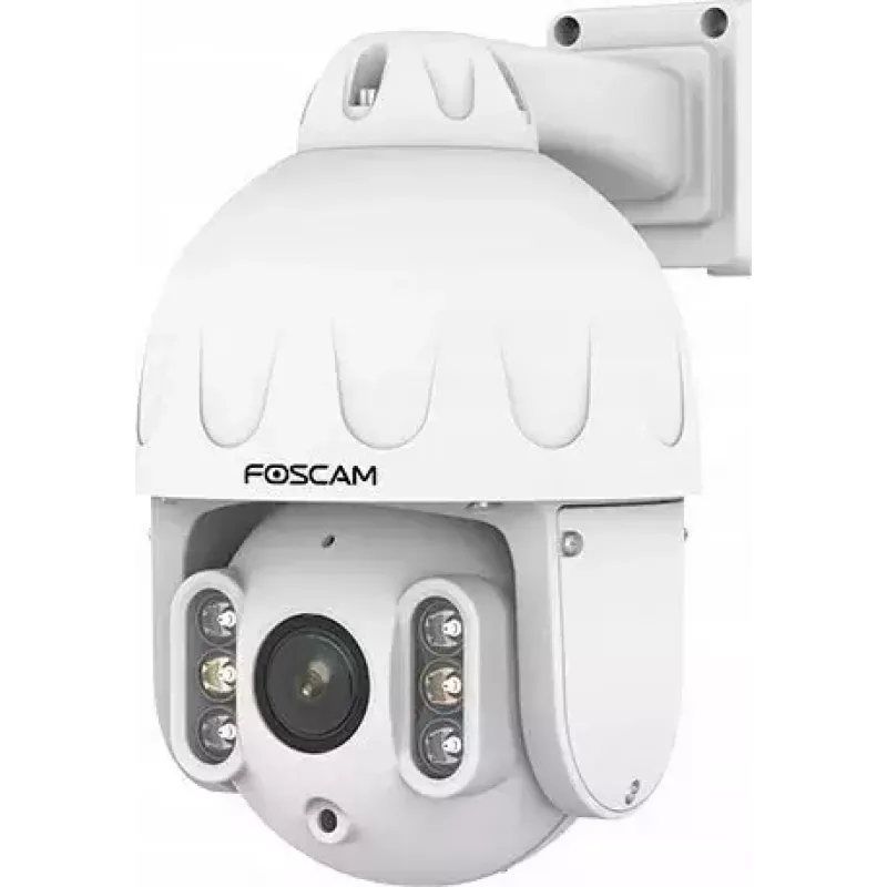IP PTZ apsaugos kamera Foscam SD8EP – 8 MP, 4x optinis priartinimas, 6x skaitmeninis, 355° pasukimas, 90° pakreipimas, IP66, lauko, balta