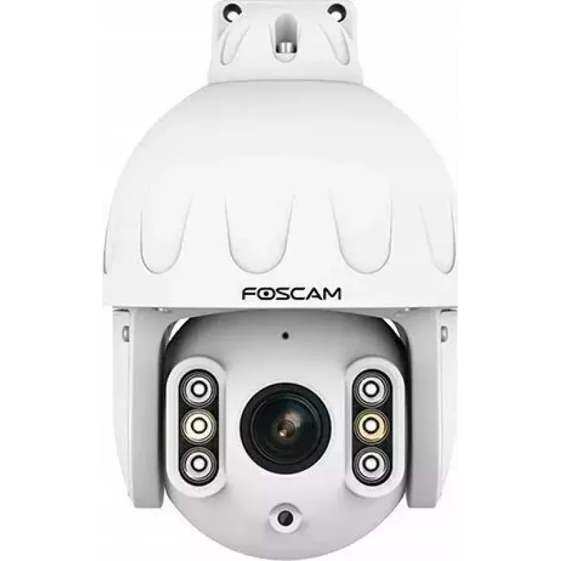 IP PTZ apsaugos kamera Foscam SD8EP – 8 MP, 4x optinis priartinimas, 6x skaitmeninis, 355° pasukimas, 90° pakreipimas, IP66, lauko, balta