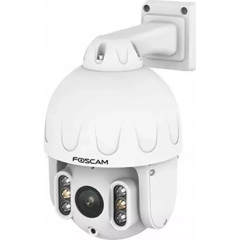 IP PTZ apsaugos kamera Foscam SD8EP – 8 MP, 4x optinis priartinimas, 6x skaitmeninis, 355° pasukimas, 90° pakreipimas, IP66, lauko, balta