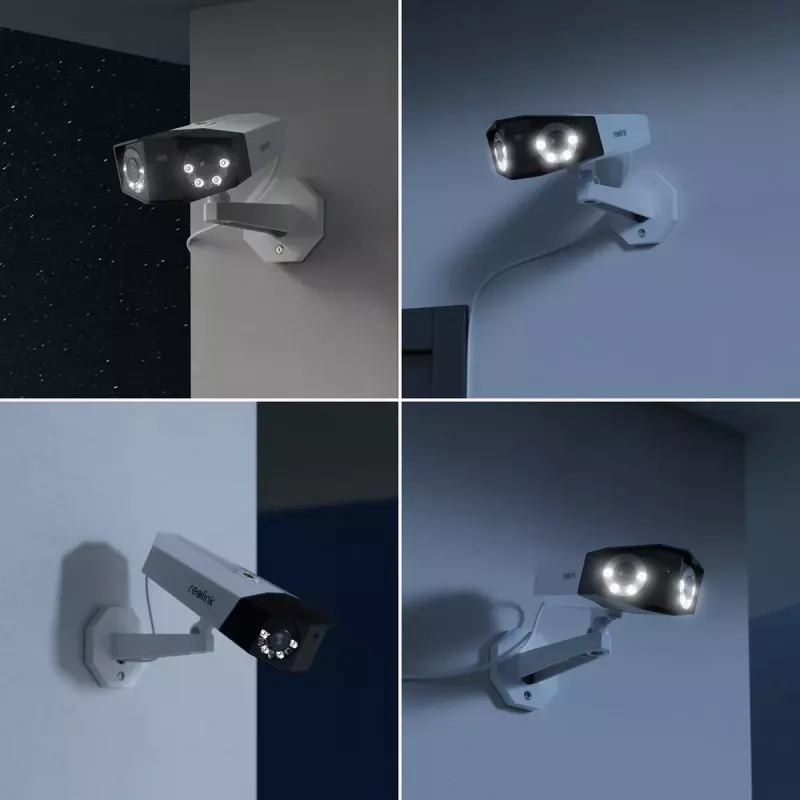 IP stebėjimo kamera Reolink Duo P730 4K, 8 MP, 4608×1728 @20 fps, PoE/DC, IP66, PIR, 30 m IR, MicroSD iki 256 GB