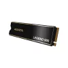 ADATA LEGEND 900 SLEG-900-2TCS M.2 2280 NVMe SSD, 2 TB, PCIe 4.0 x4, NVMe 1.4, 7000/5400 MB/s, juodas/auksinis