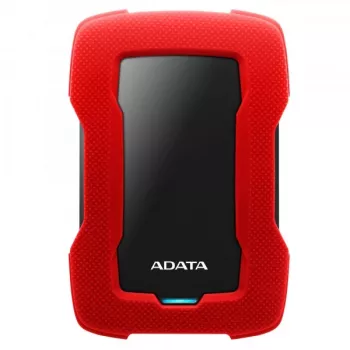 Išorinis kietasis diskas ADATA HD330 1 TB 2,5 colio Micro-USB B 3.2 Gen 1 (3.1 Gen 1) Raudonas