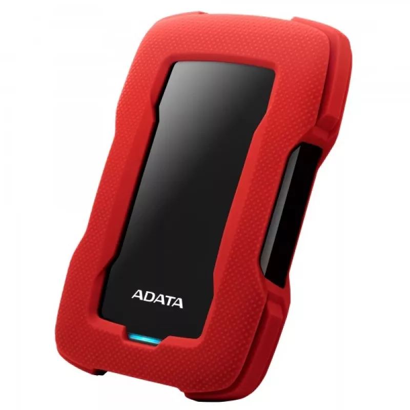 Išorinis kietasis diskas ADATA HD330 1 TB 2,5 colio Micro-USB B 3.2 Gen 1 (3.1 Gen 1) Raudonas